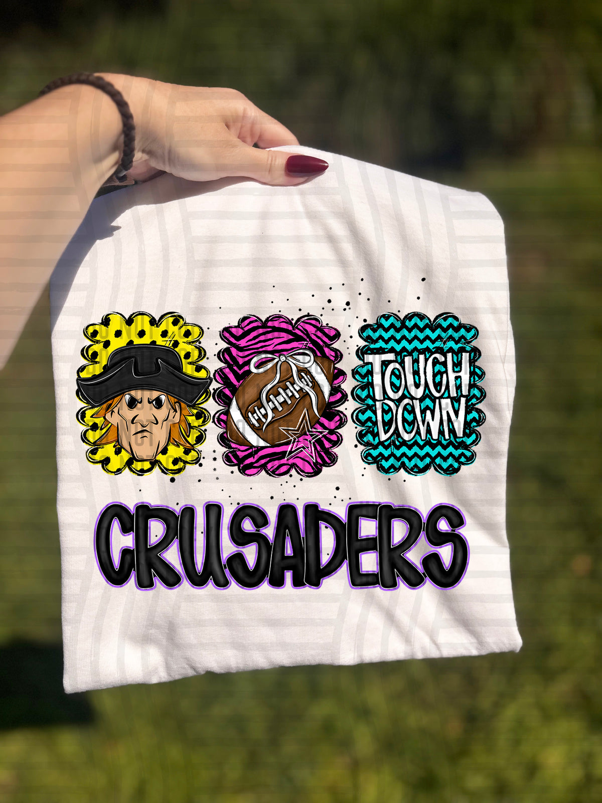 Crusaders Preppy Bright Trio (Caplinger) 113074 DTF transfer