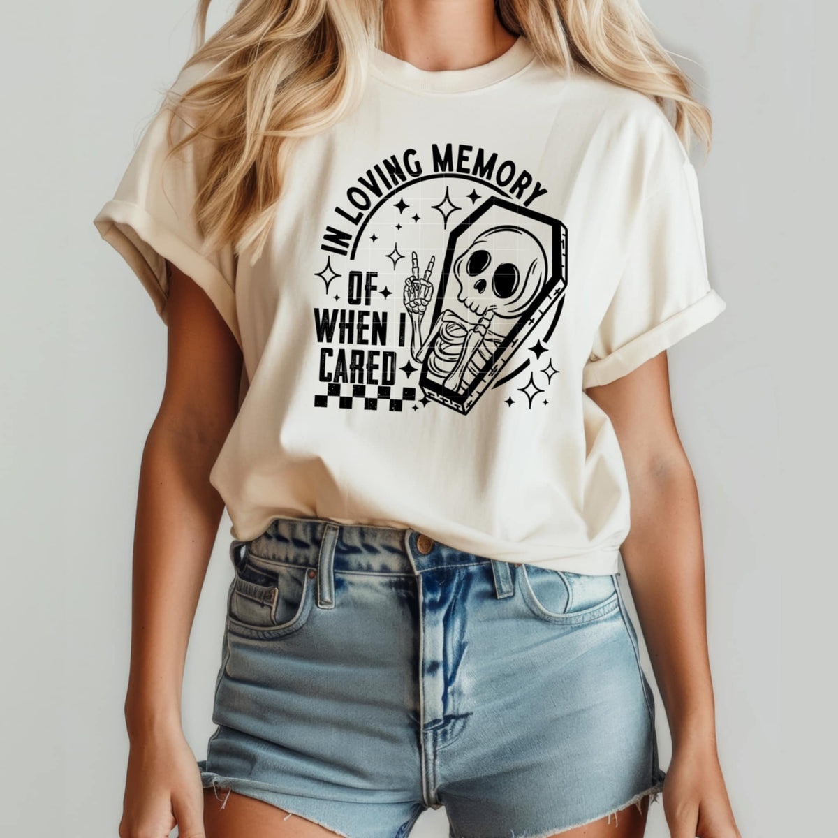 In Loving Memory BLACK (csc) DTF transfer