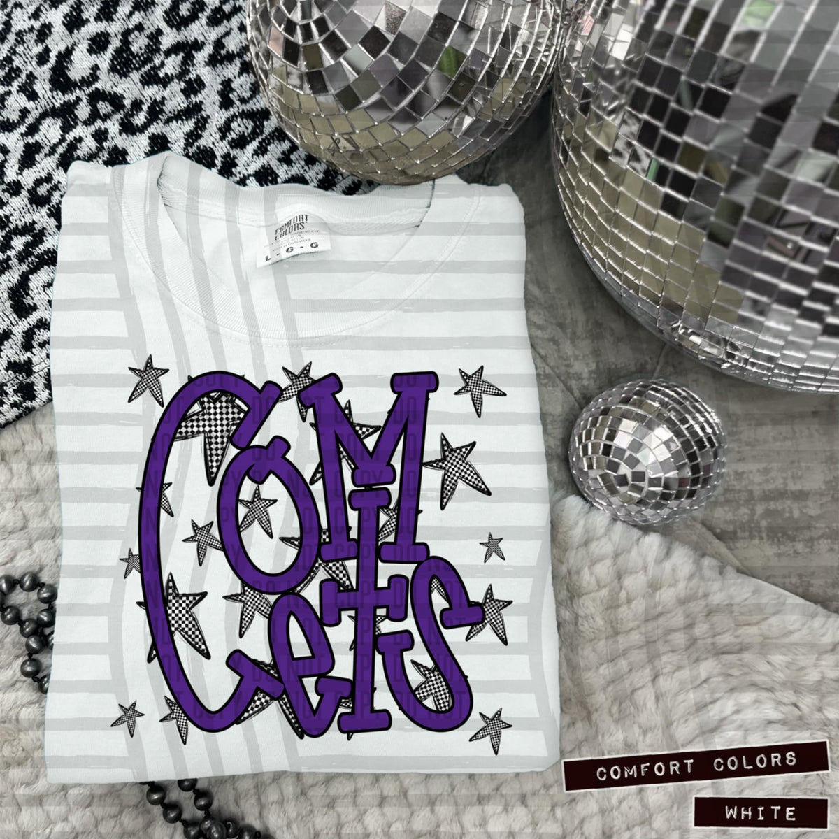 Purple Staggered Mascots (Caplinger)