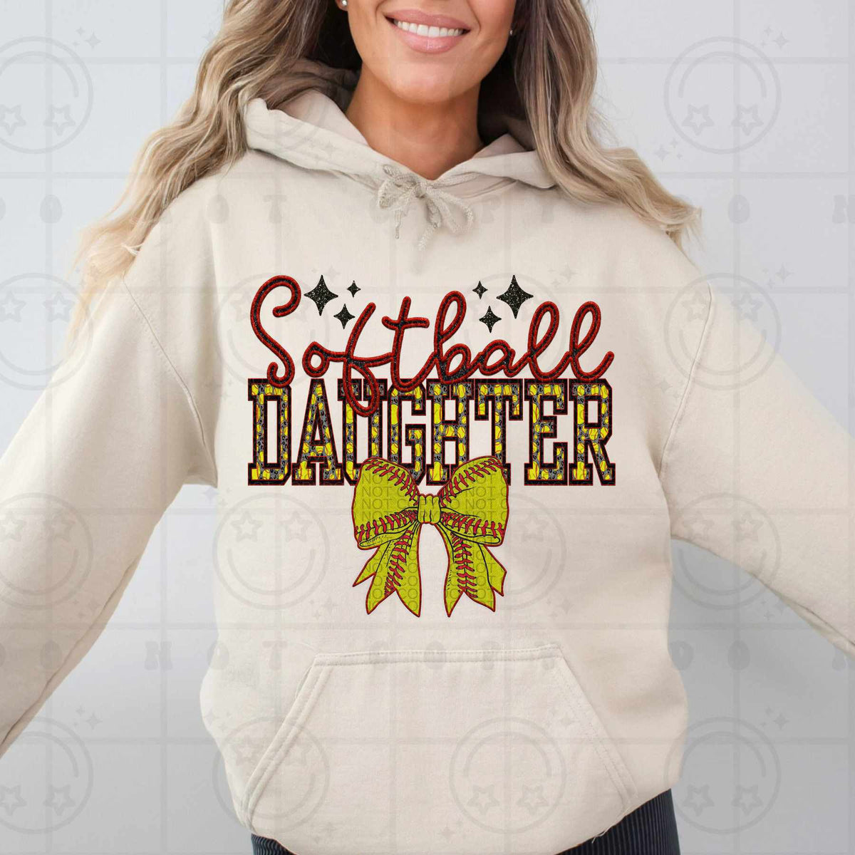 Softball daughter (HW) 79307 DTF transfer