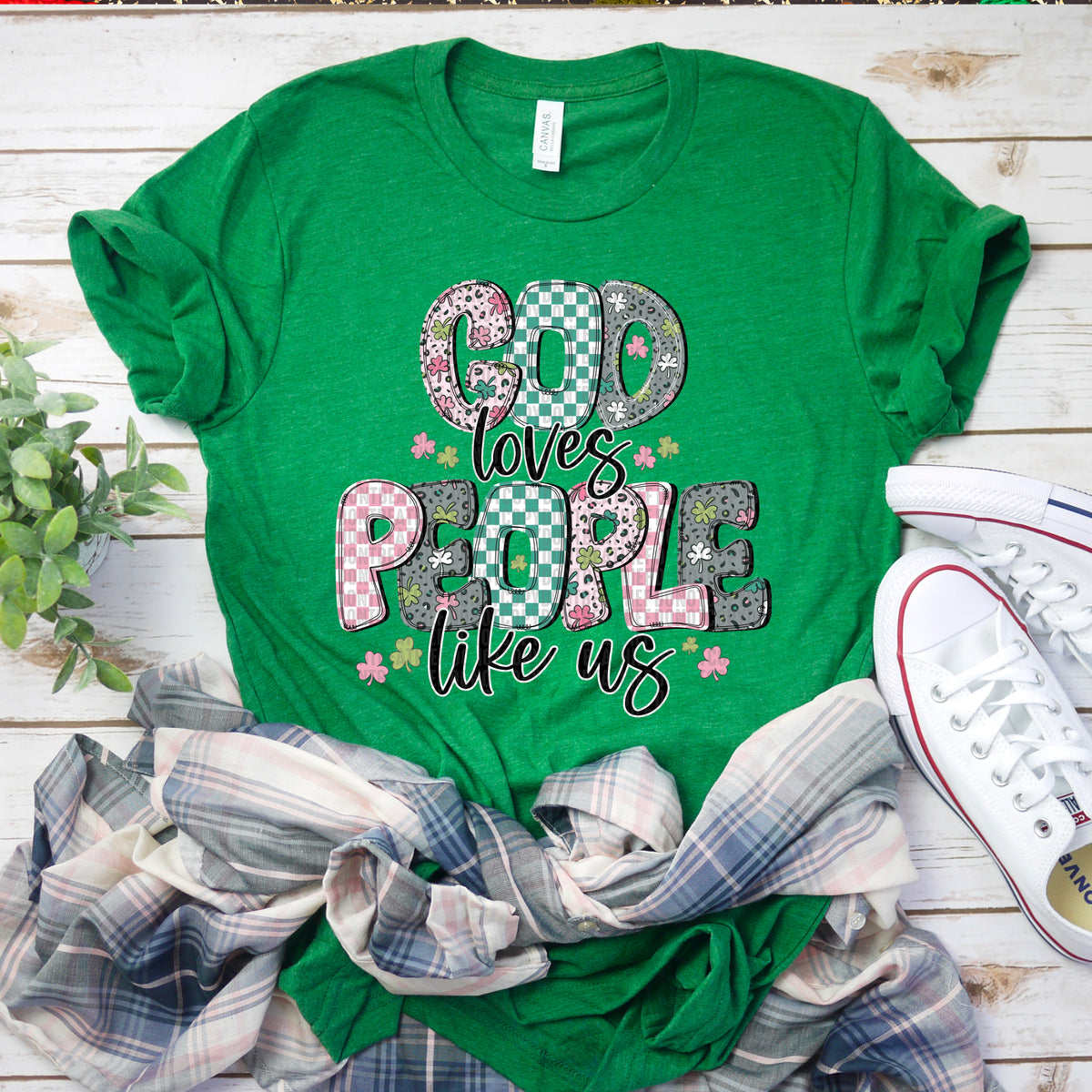 God loves his people (SDD) 85891 DTF transfer