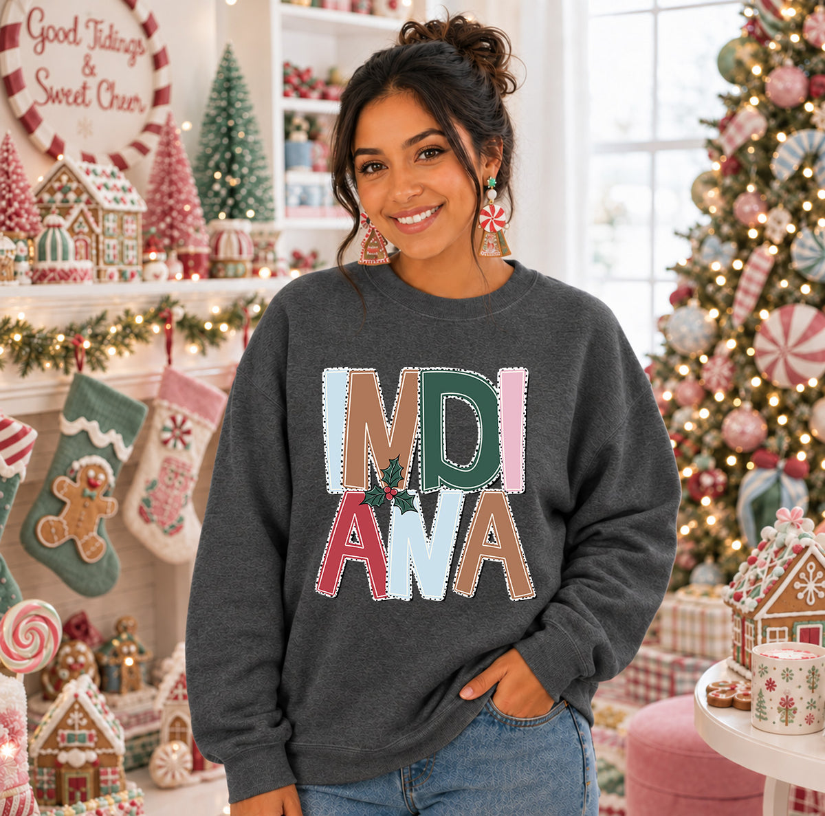Holly jolly Indiana (S&G) DTF Transfer