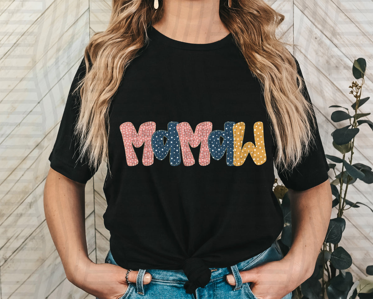 Mamaw Boho Patterned (Caplinger) 102338 DTF transfer
