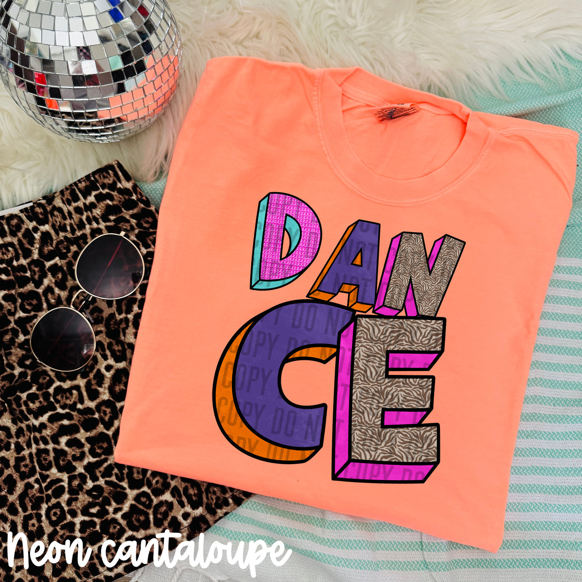 dance purple blocks (caplinger) DTF transfer