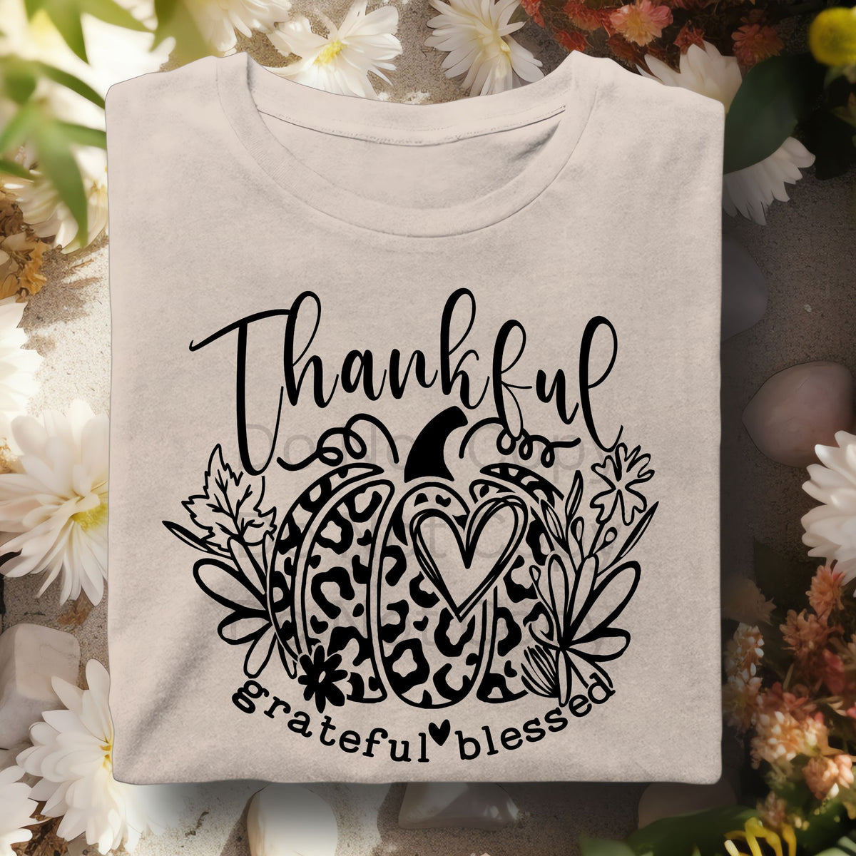 Thankful Black-38833-DTF transfer