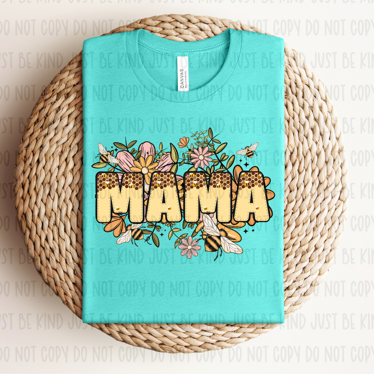 Mama Bee Floral (Revel) 72644 DTF Transfer