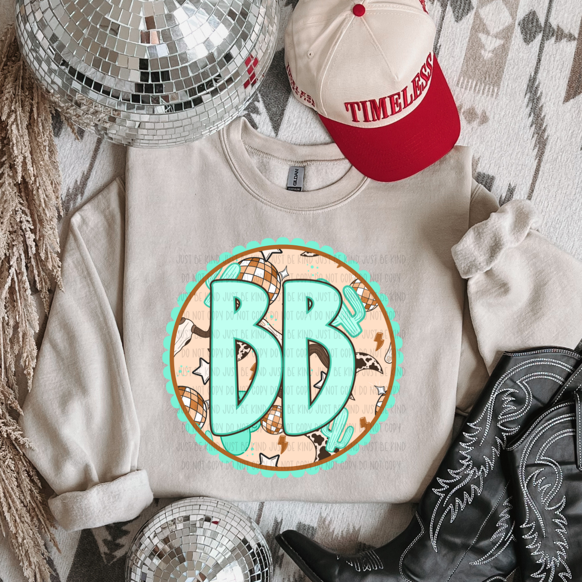 BB *Teal (Kayndi) 72796 DTF transfer