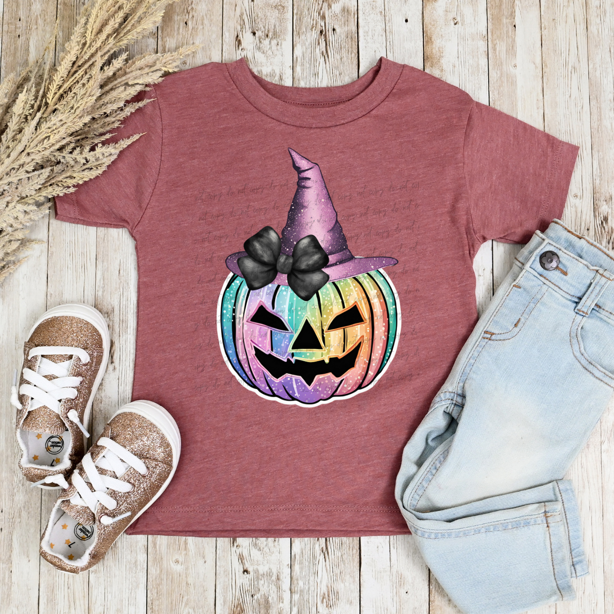 Purple Glitter Pumpkin 68229 DTF Transfer