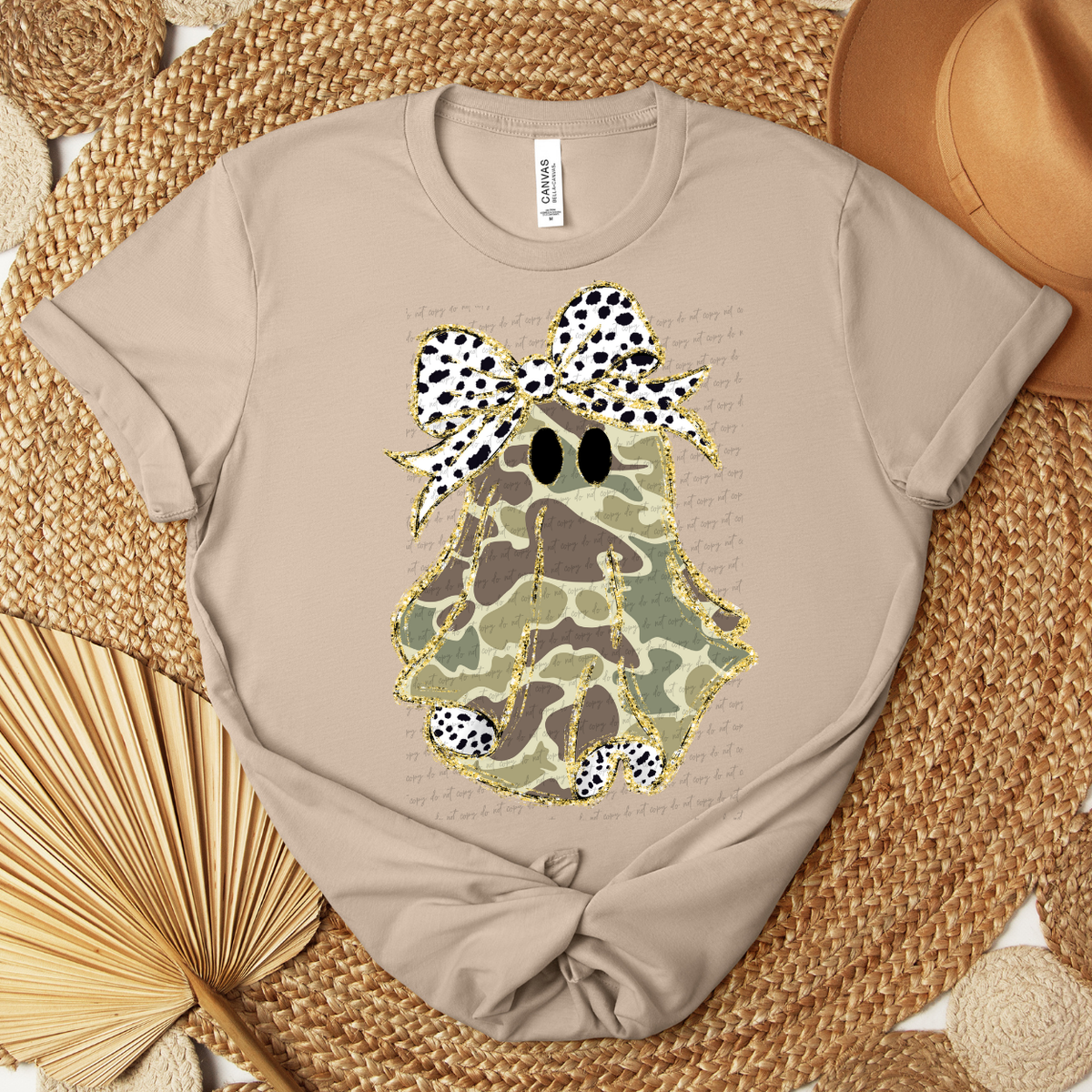 Camo Coquette Ghost 68395 DTF Transfer