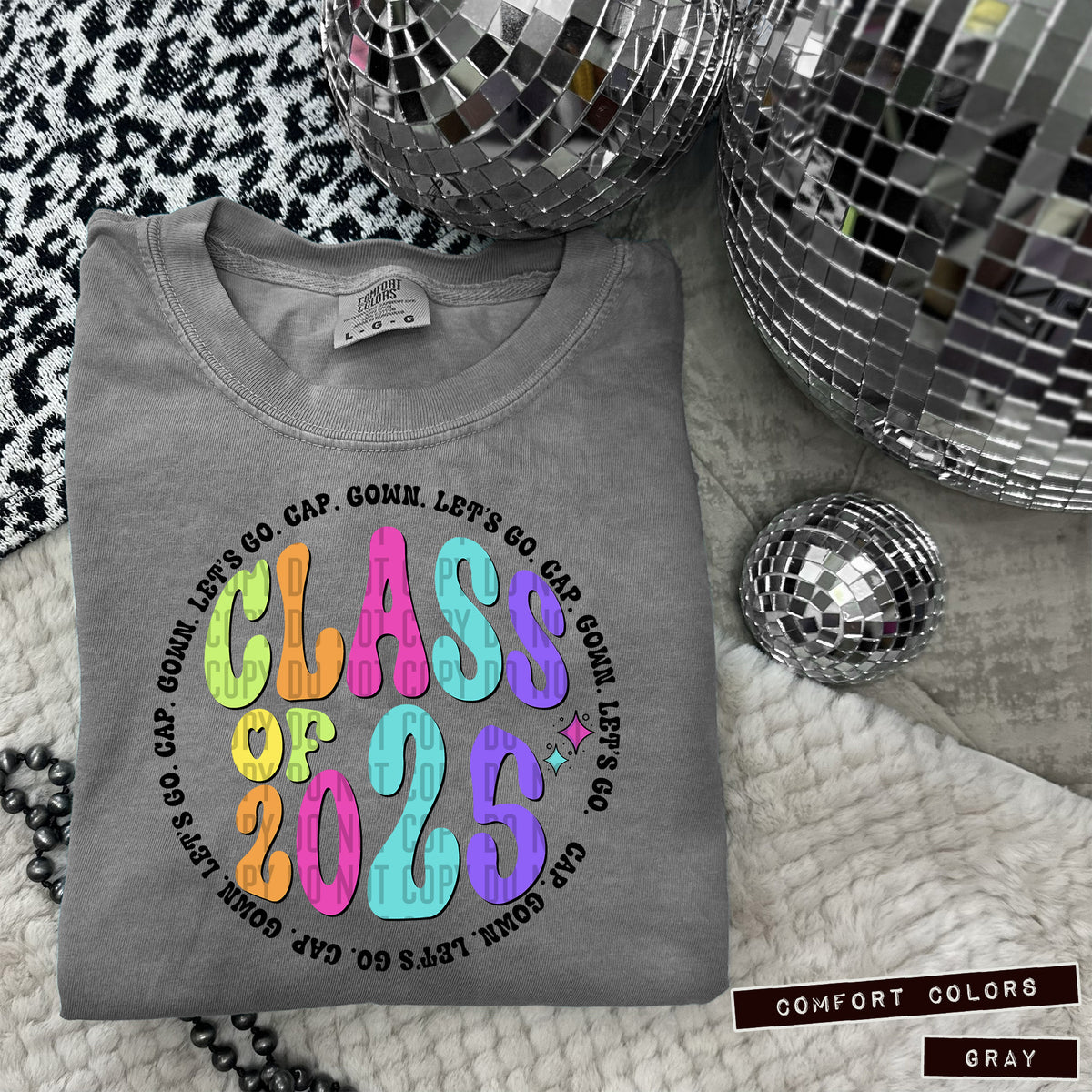 Class of 2025 Rainbow (Caplinger) DTF transfer