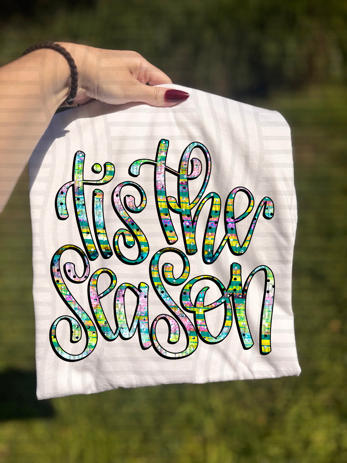 Tis the season Colorful (Caplinger) DTF Transfer