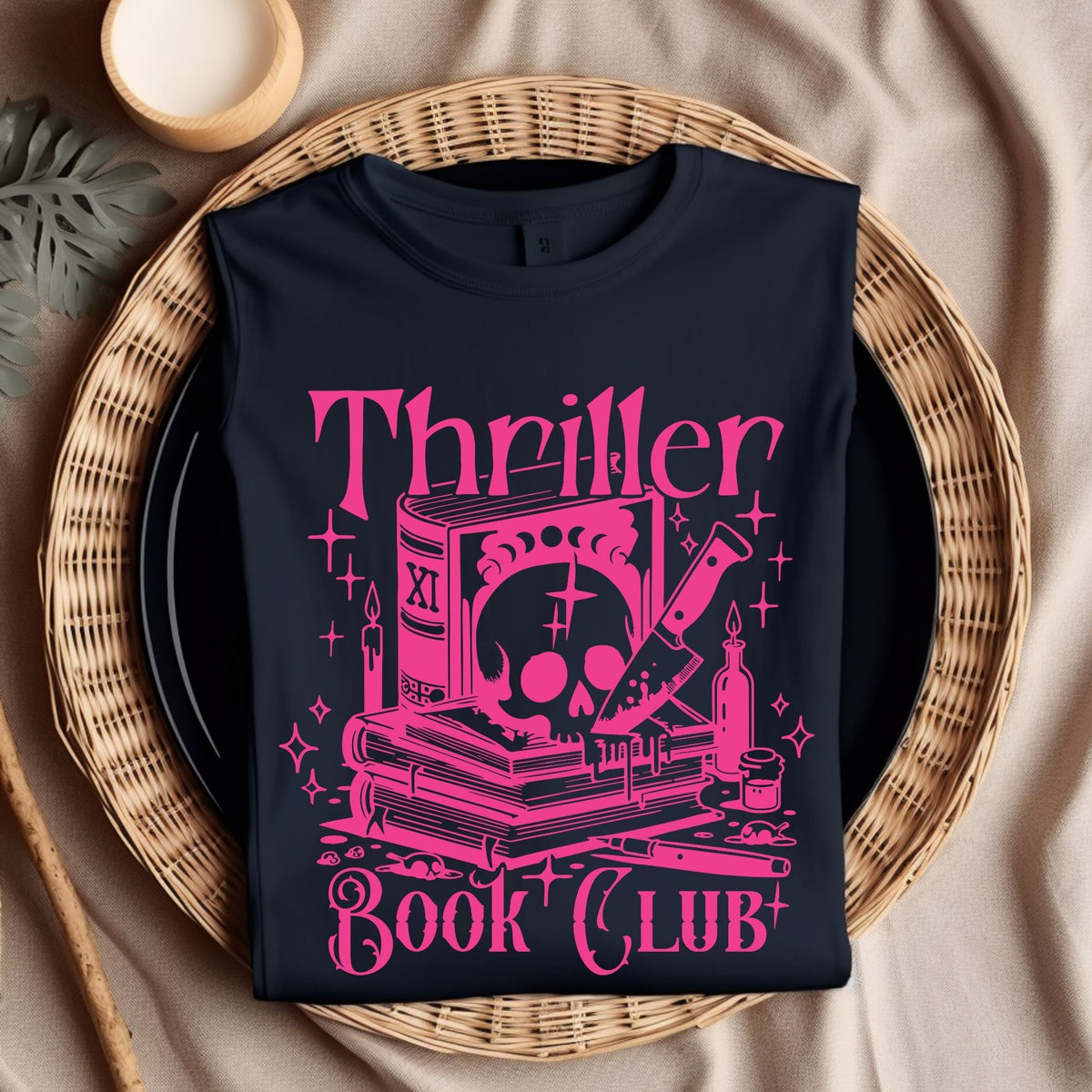 Thriller Book Club-38966-DTF transfer