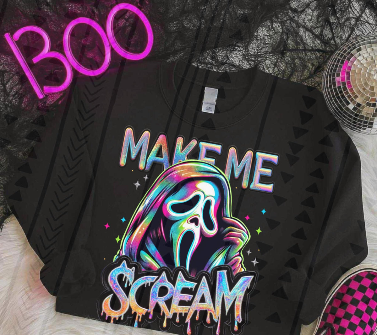 Make Me Scream DTF transfer