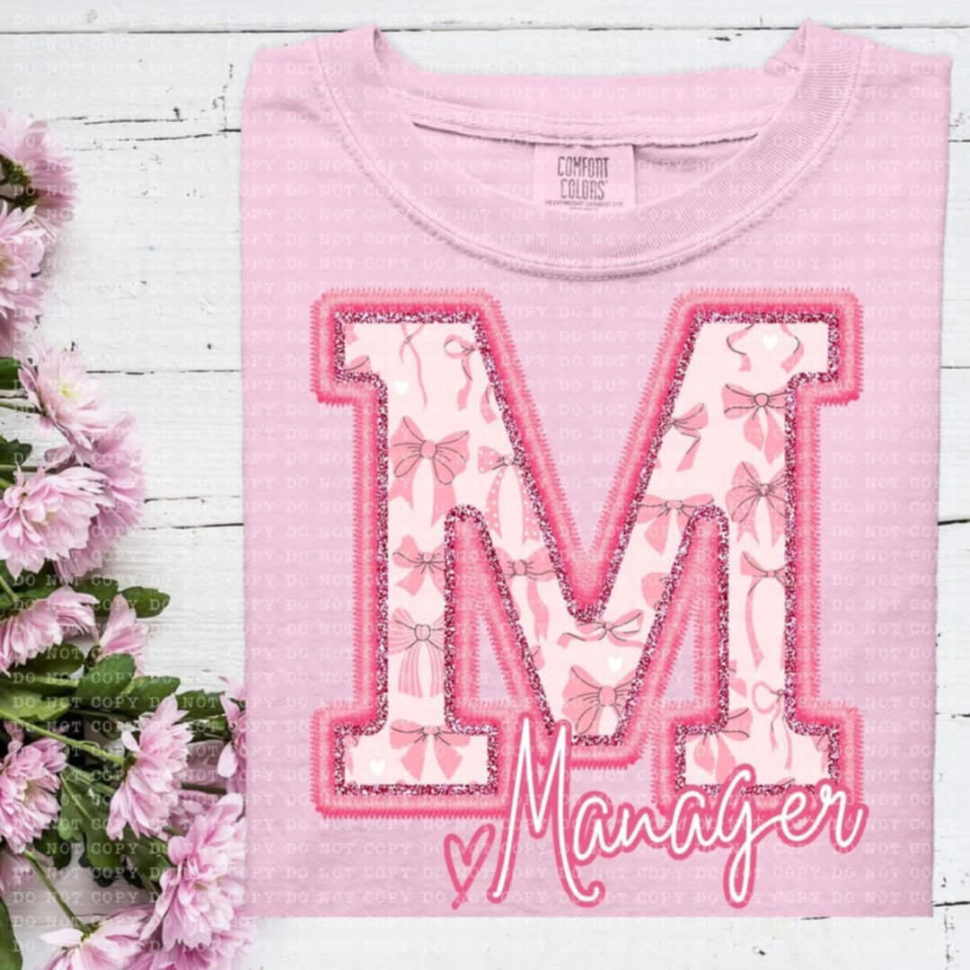 M manager coquette (ECHT) 93864 DTF transfer