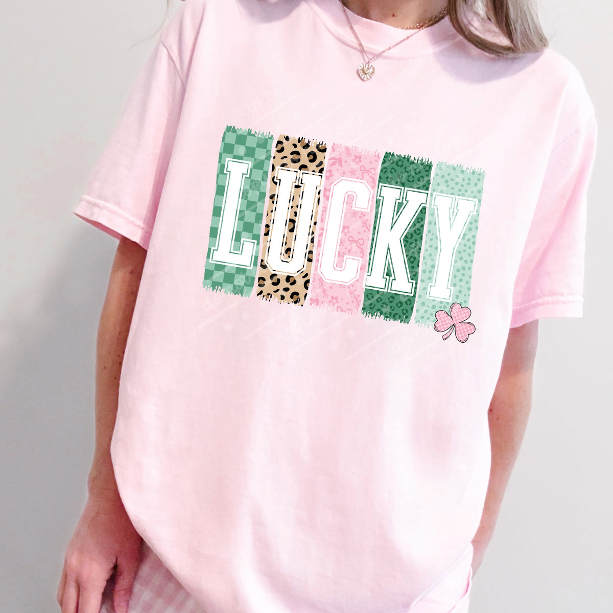 Lucky (5 brushstrokes) (MZ) DTF Transfer