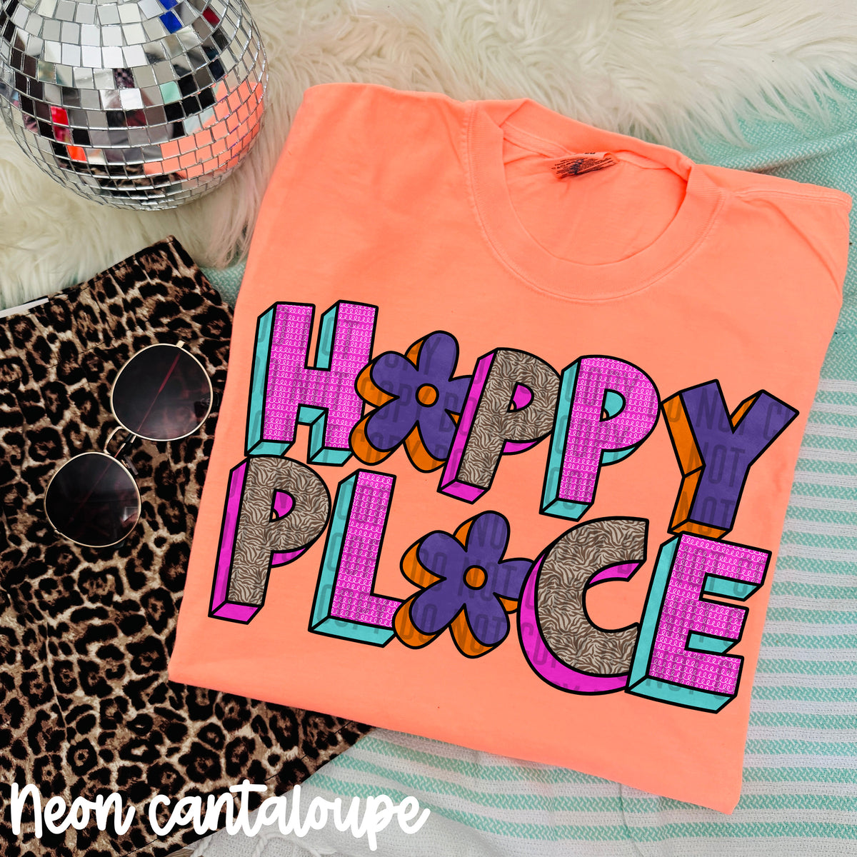 happy place purple blocks (caplinger) DTF