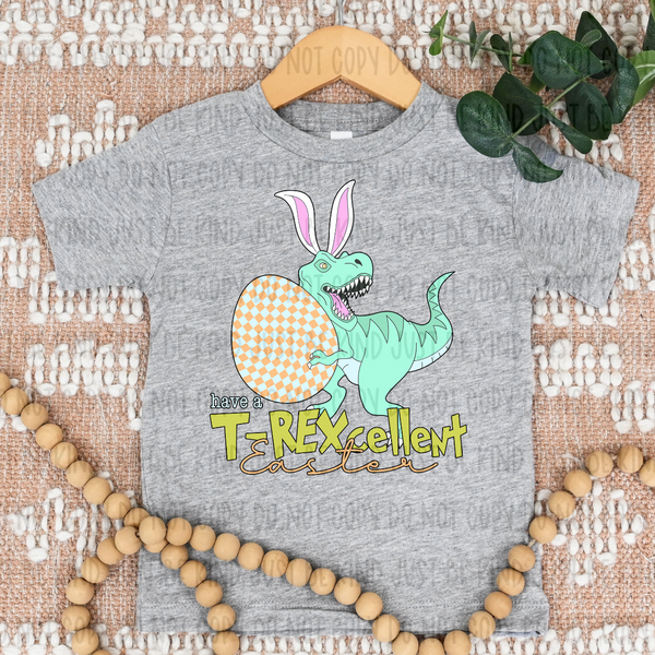 Have A T-Rexcellent Easter (Kayndi) 72510 DTF Transfer