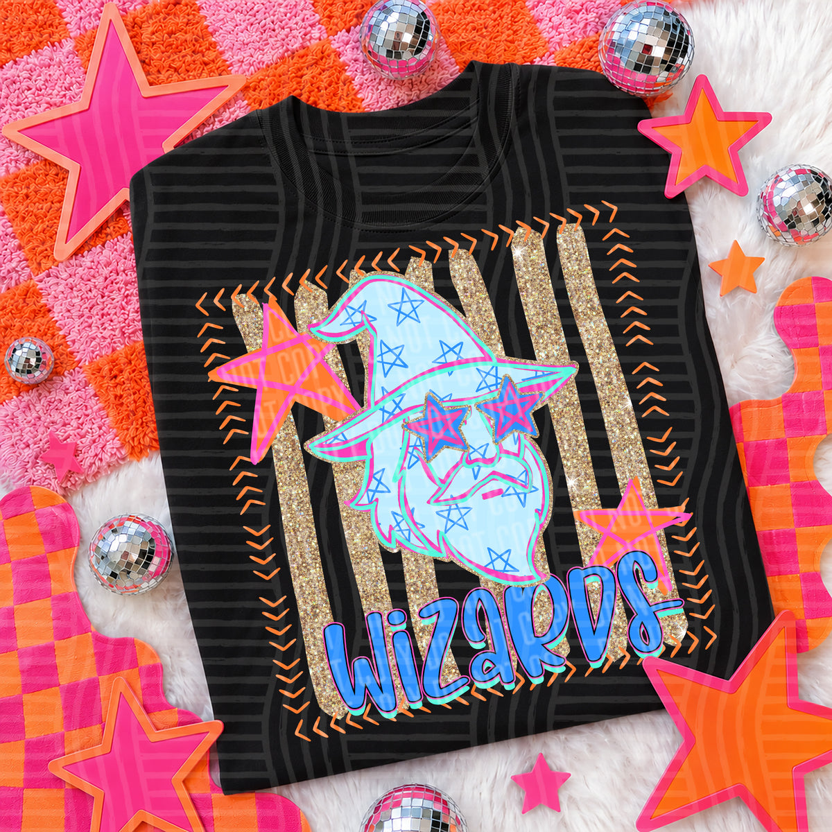wizards candy pop (caplinger) DTF transfer