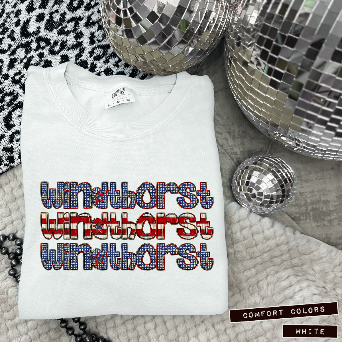 Windthorst RWB stacked (Caplinger) DTF transfer