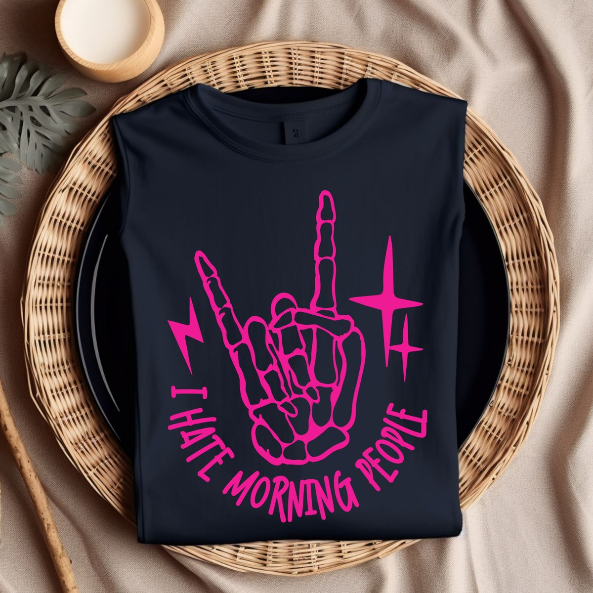 I Hate Morning People-38909-DTF transfer