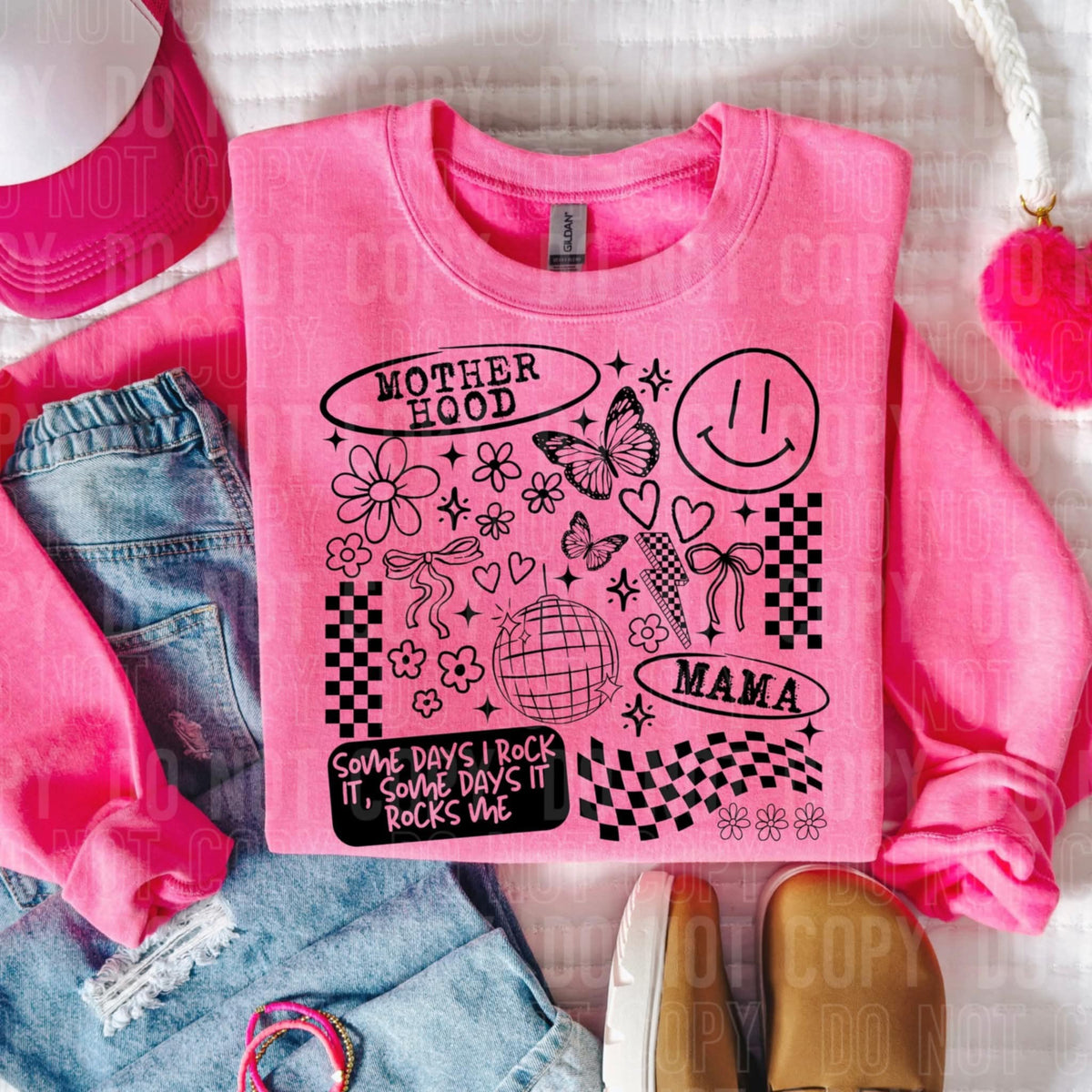 Motherhood doodles (SBB) 107626 DTF transfer