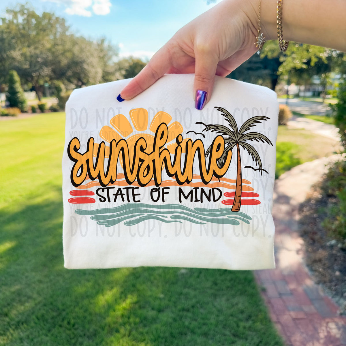 Sunshine state of mind SWD DTF Transfer