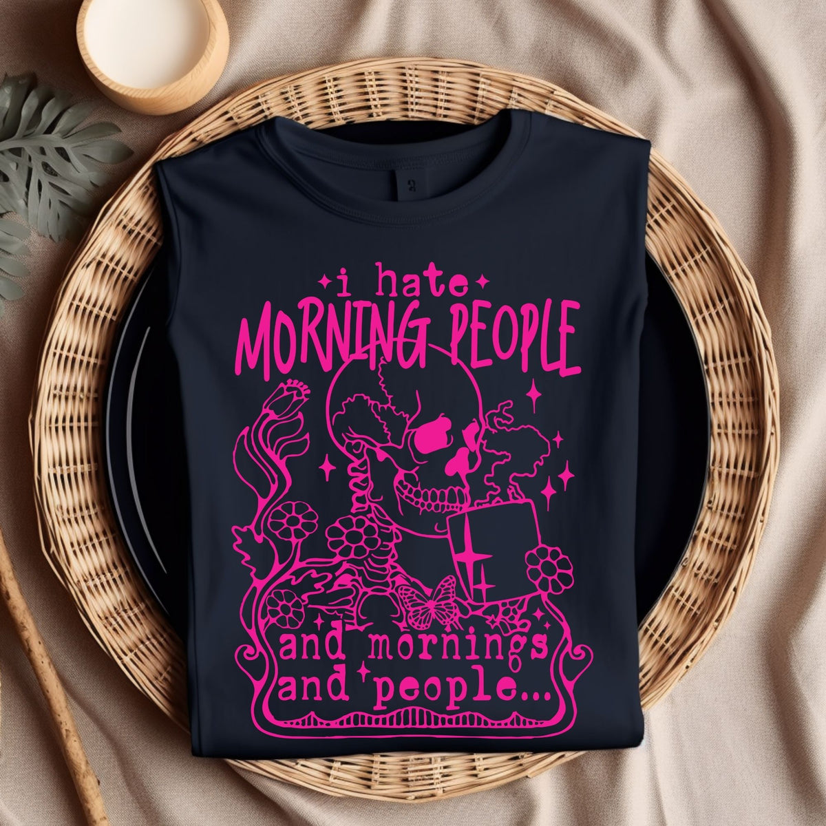 I Hate Morning People-38908-DTF transfer