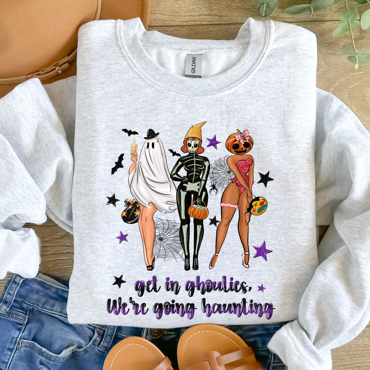 Get in ghoulies we're going haunting-38438-DTF transfer