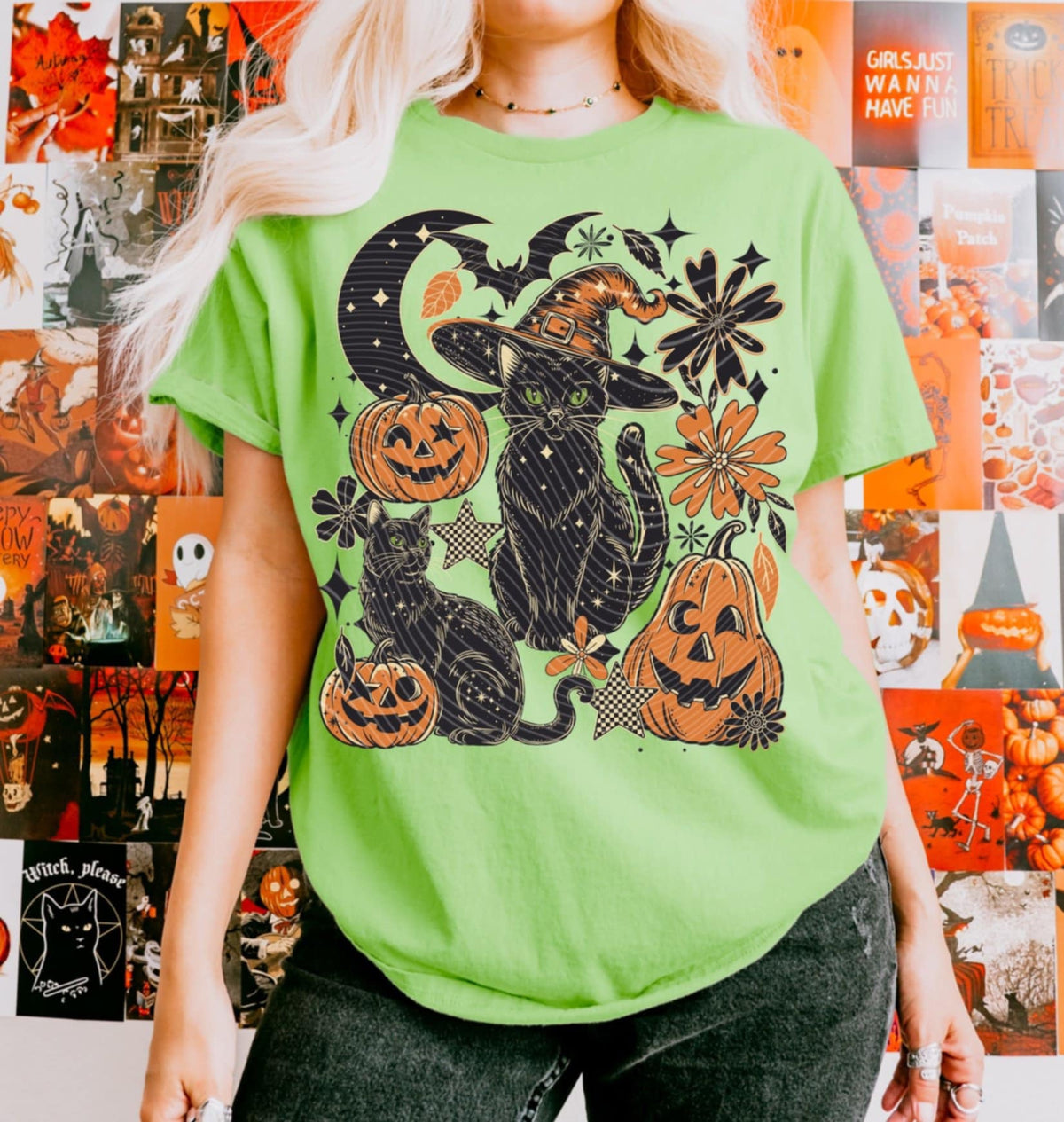 Black Cat (ag) DTF transfer