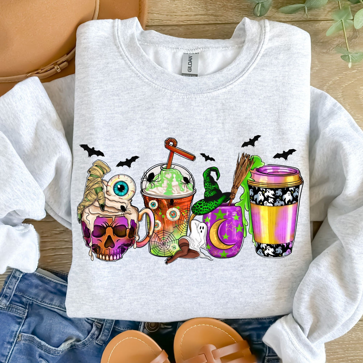 Halloween Coffee-38440-DTF transfer