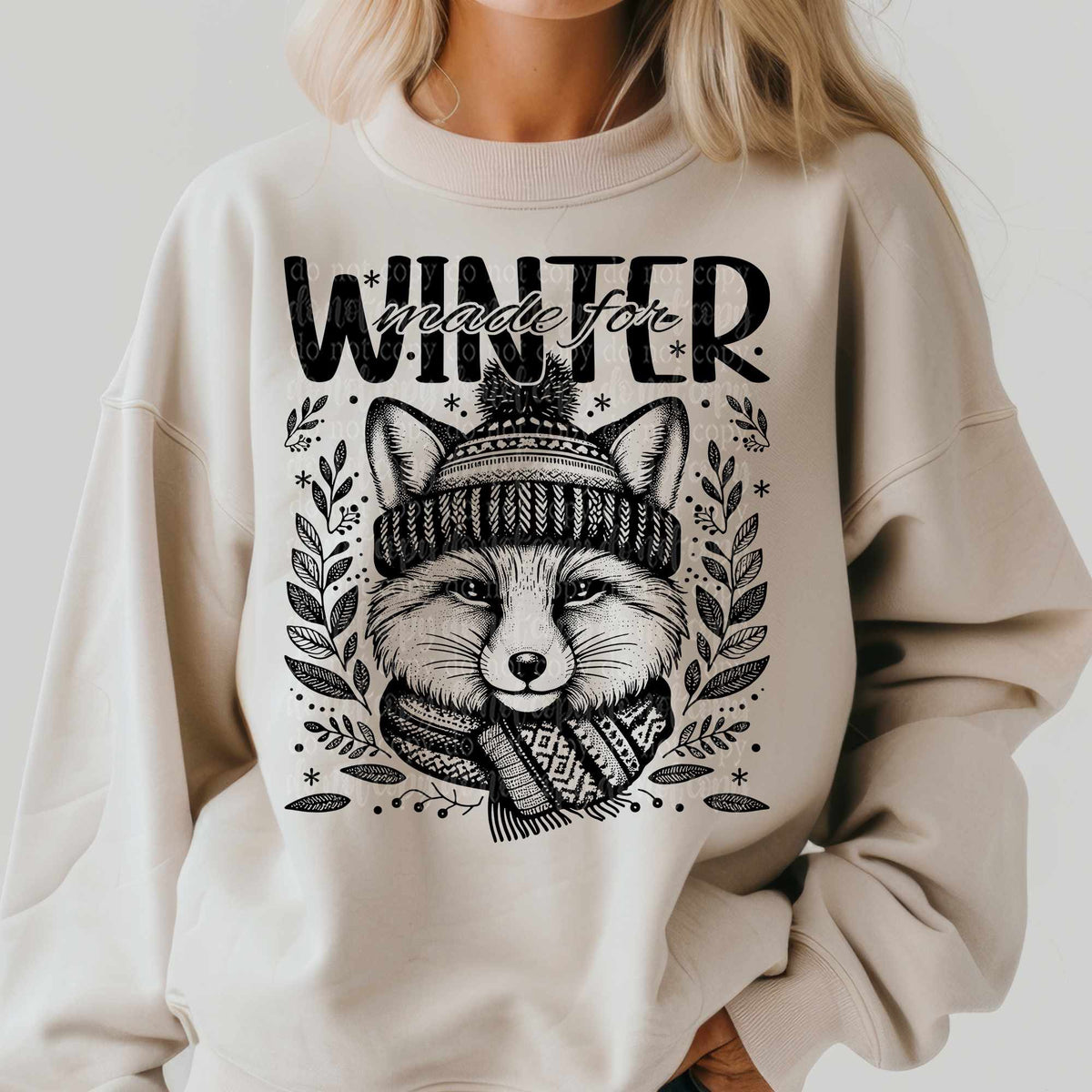 Made for winter fox (TDD) 65575 DTF transfer