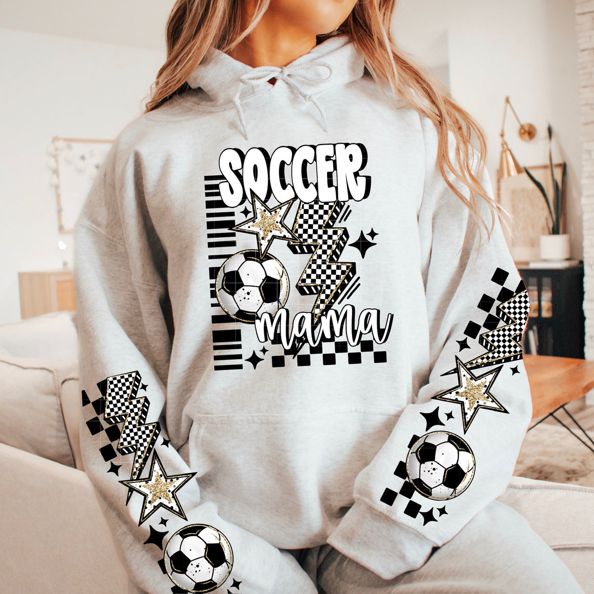 Soccer Mama (front only) CSC DTF transfer