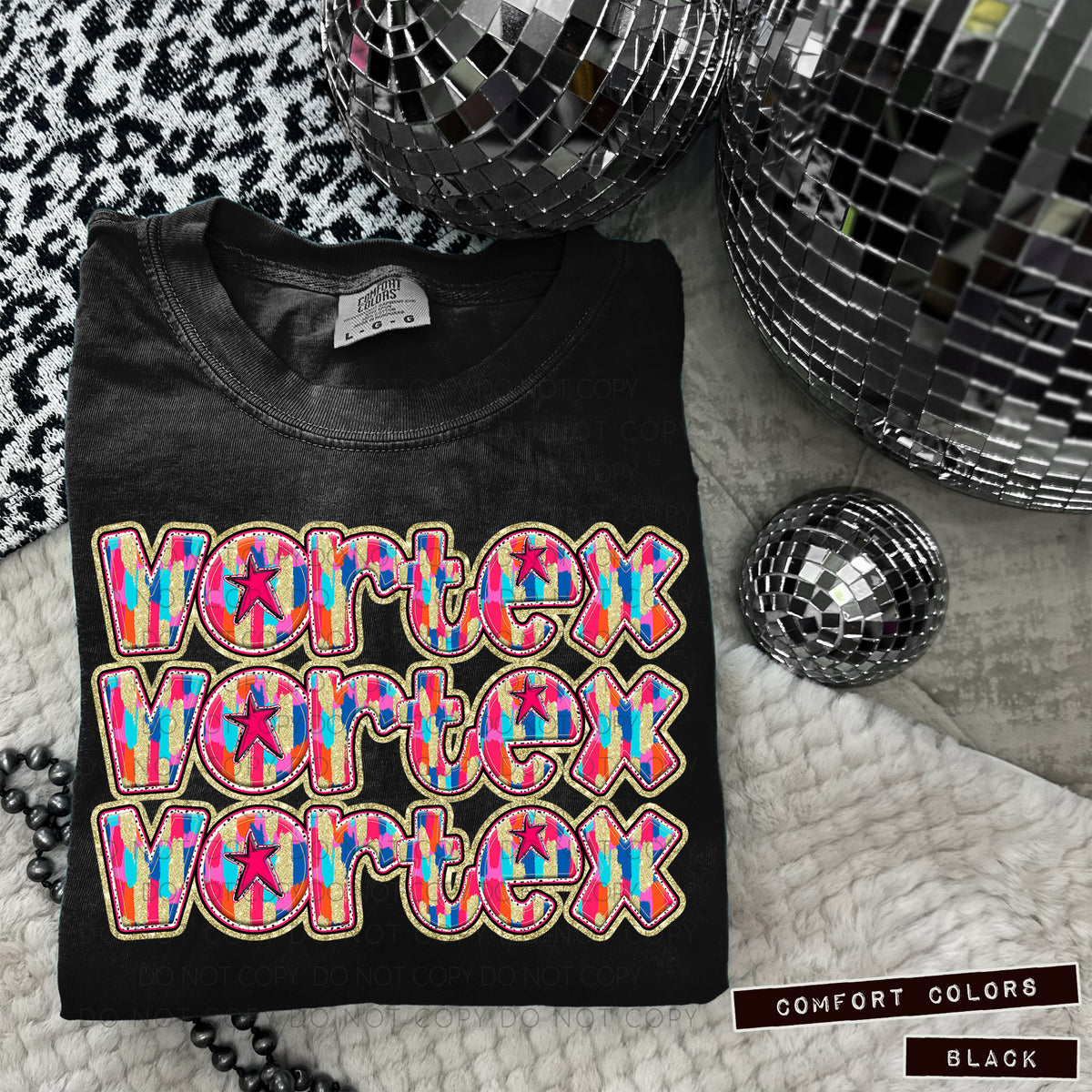 Vortex stacked Brushstrokes (Caplinger) DTF transfer