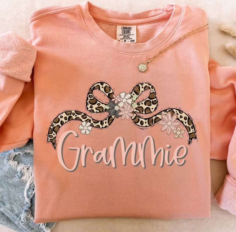Grammie leopard bow (S&G) 82402 DTF transfer