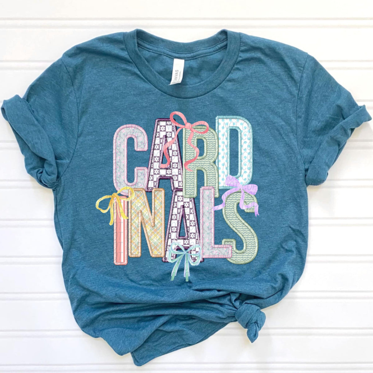 Cardinals Spring Bow Mascots (CITY) 97145 DTF transfer