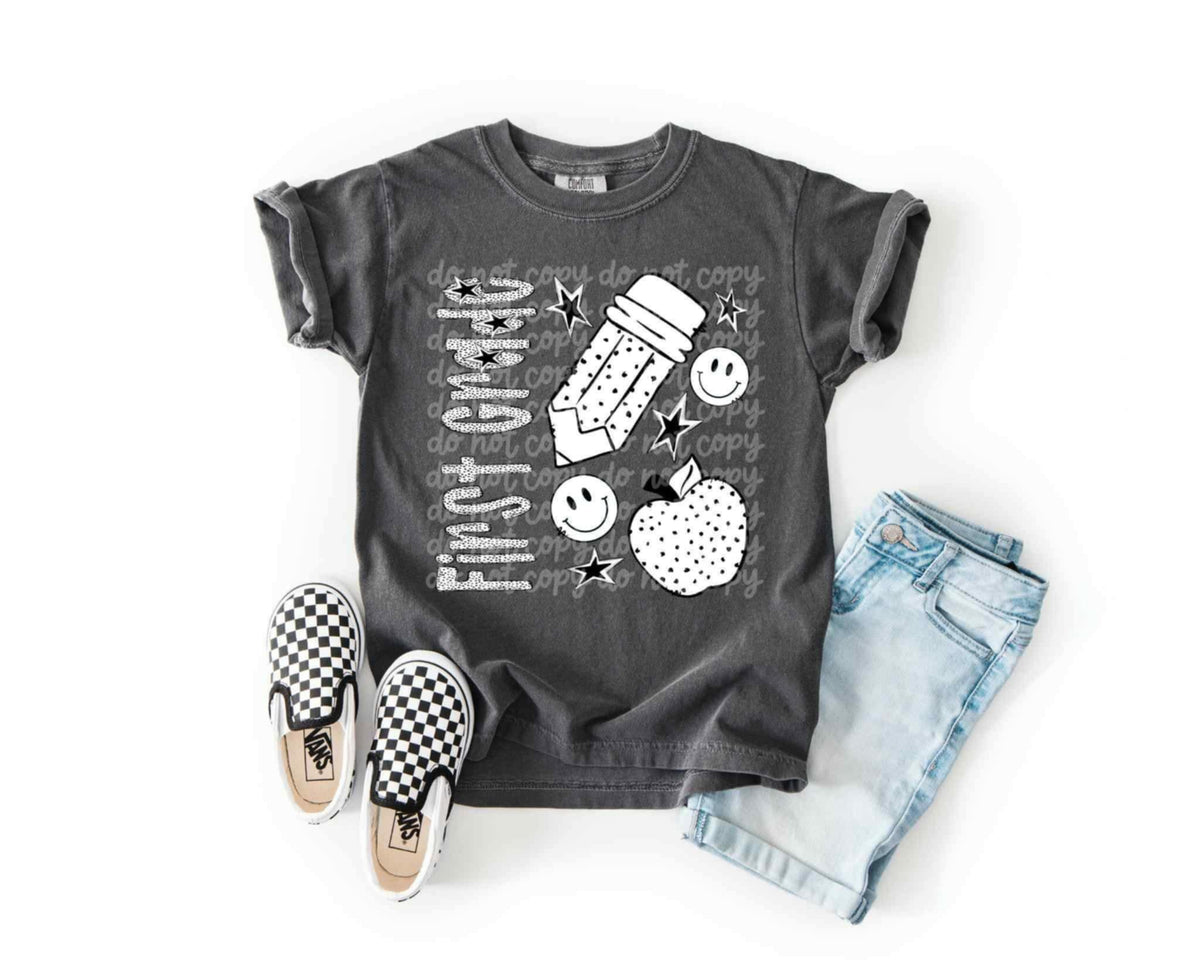 First grade polka dot 106696 DTF transfer