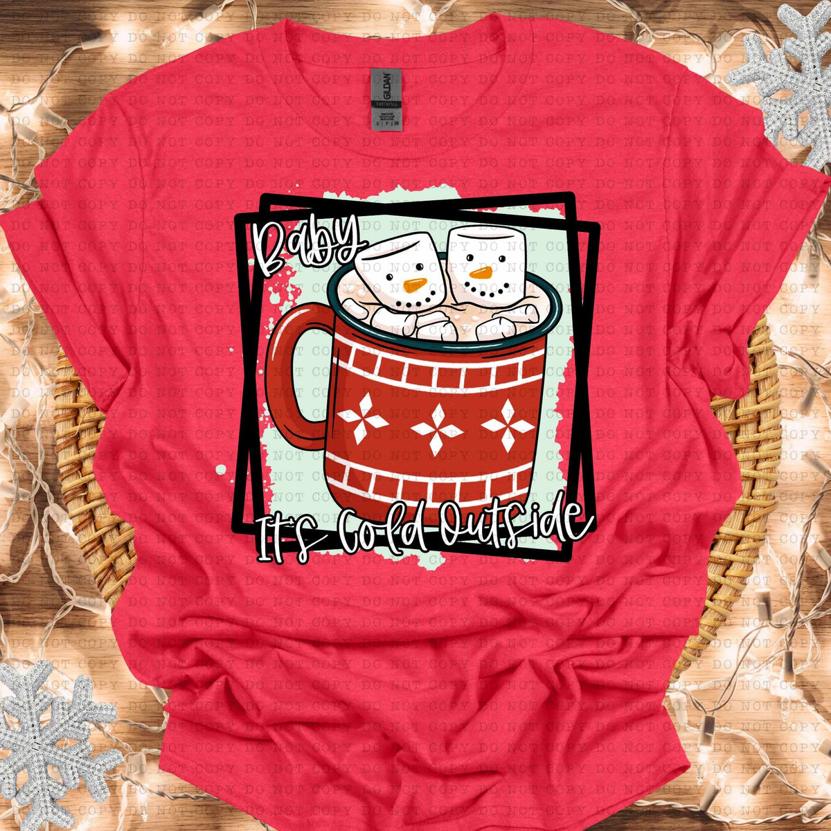 Baby it’s cold outside mug (ECHT) 64545 DTF transfer