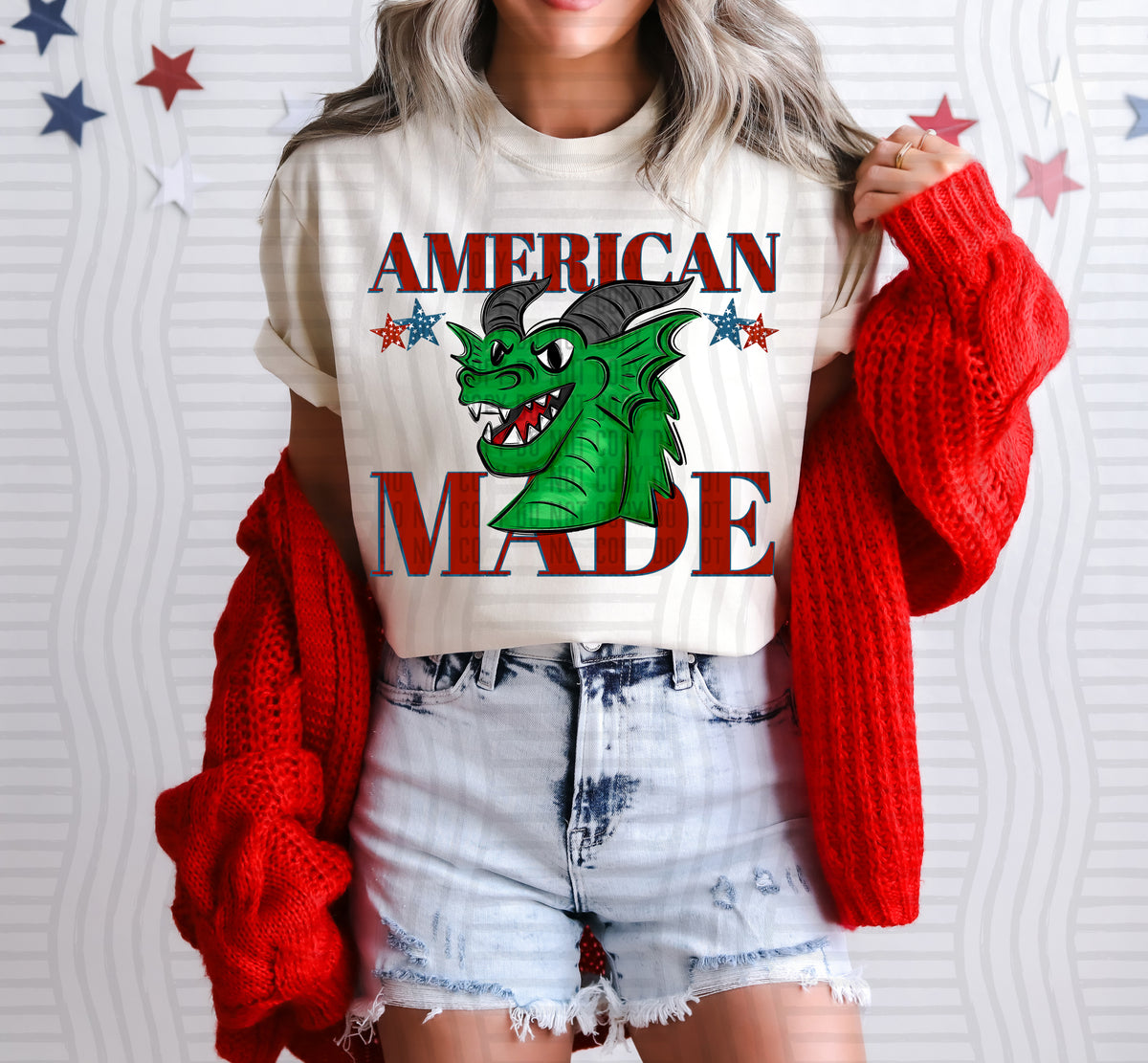 American made Dragons (Caplinger) DTF Transfer