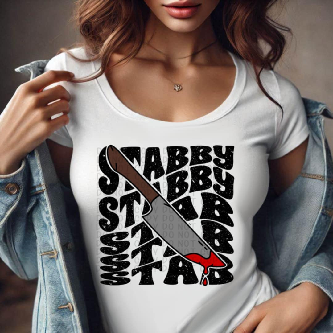 Stabby stacked 93430 DTF transfer