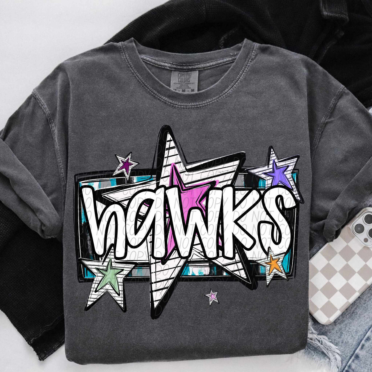 Hawks stars (CITY) 84929 DTF transfer
