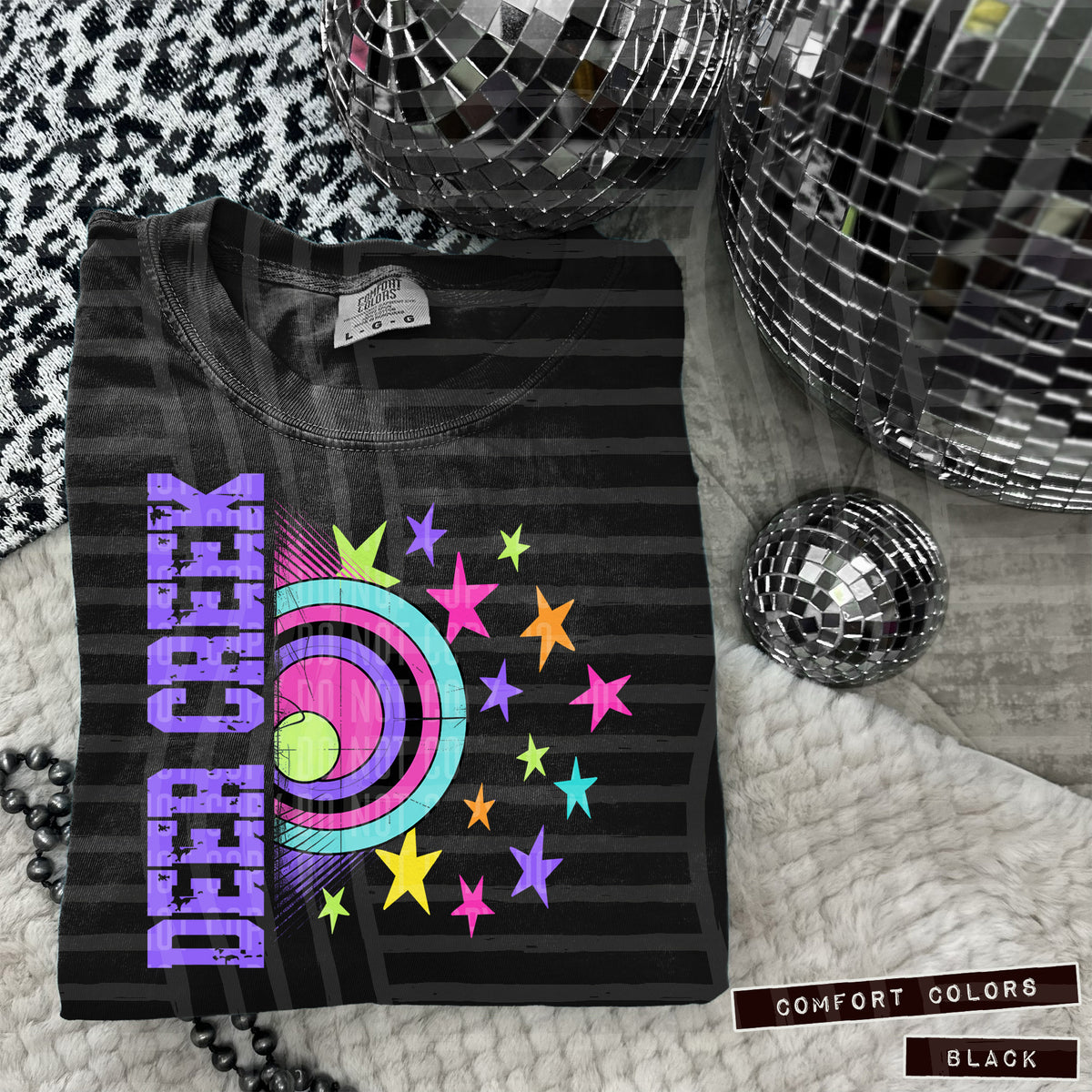 Deer Creek Rainbow Retro (Caplinger) DTF transfer