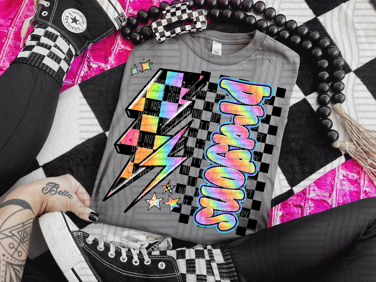 Dragons Neon Side Bolt (Caplinger) DTF transfer