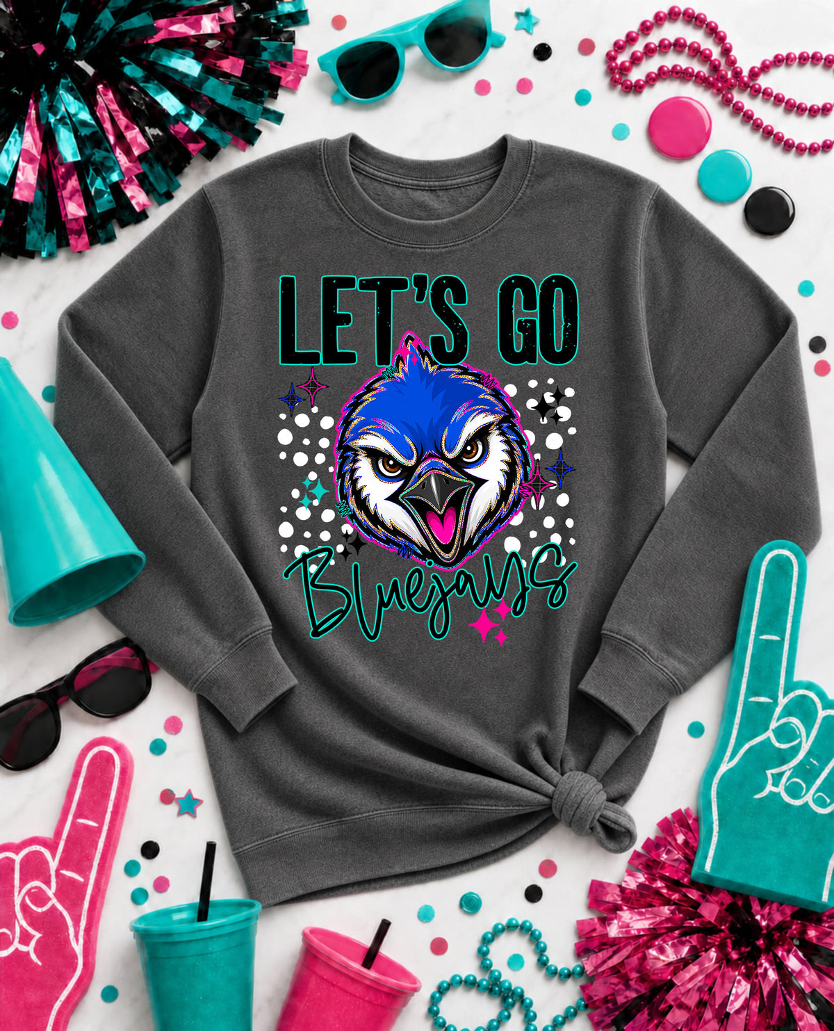 Let's go bluejays (S&G) DTF Transfer