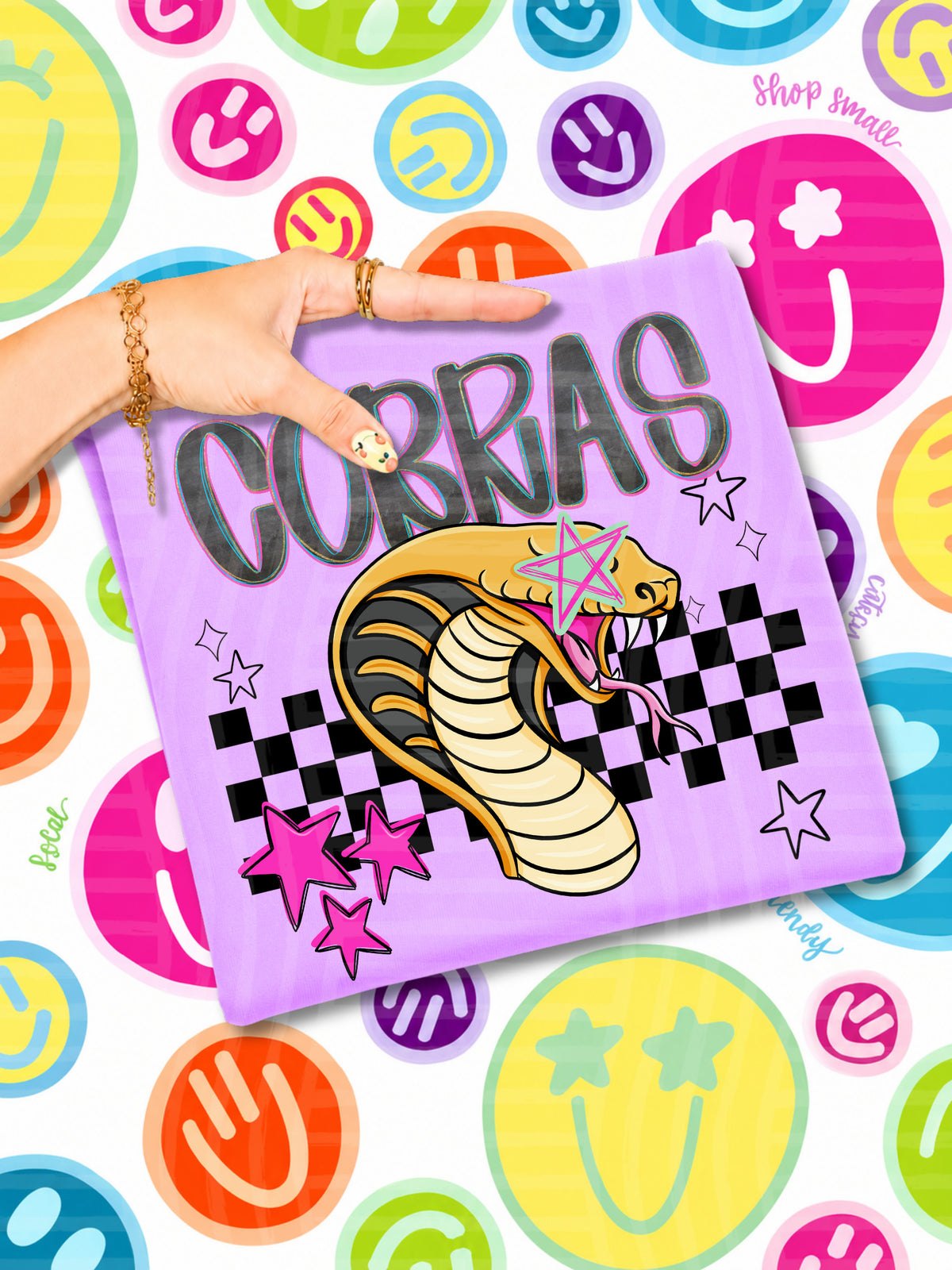 cobras-1 starry eyed checks (CAPLINGER) DTF Transfer