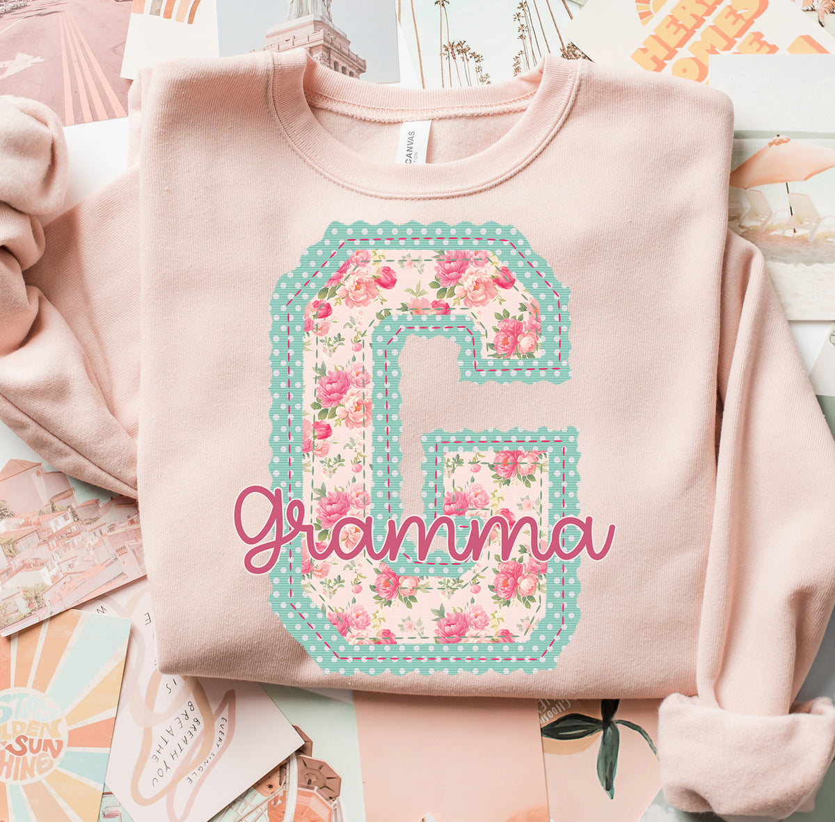 Gramma Sweet Vintage Name (S&G) DTF Transfer