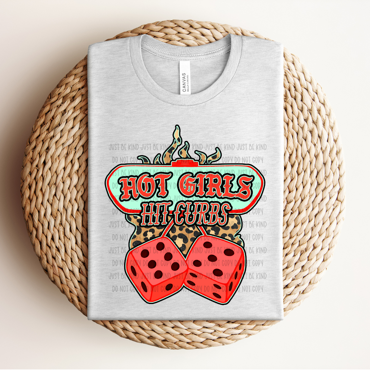 Hot Girls Hit Cubrs Burnt Orange (Kayndi) 83930 DTF Transfer