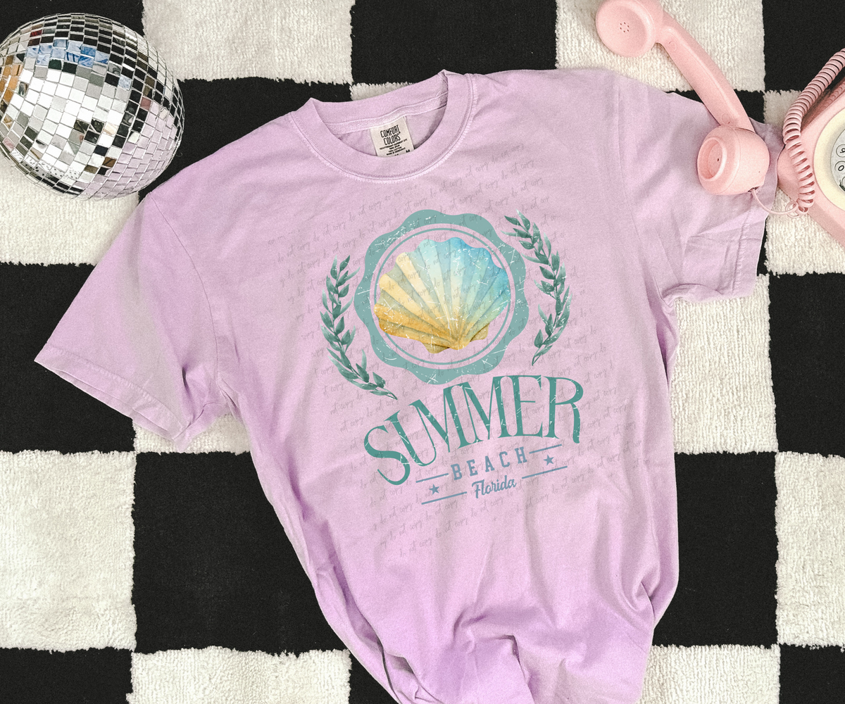 Summer beach florida 28781 DTF Transfer