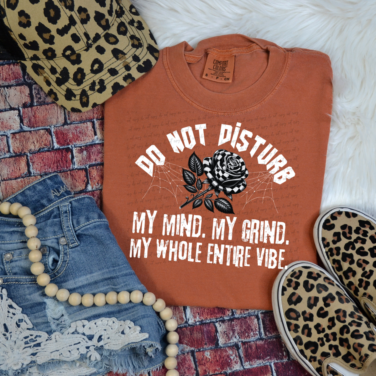 Do Not Disturb My Mind (WHITE) 68601 DTF Transfers