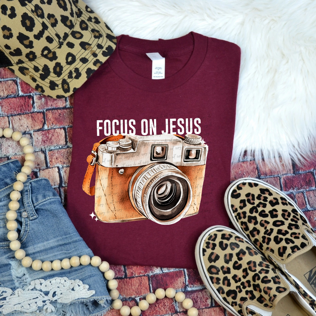 Focus On Jesus (FDCD) 72187 DTF Transfer