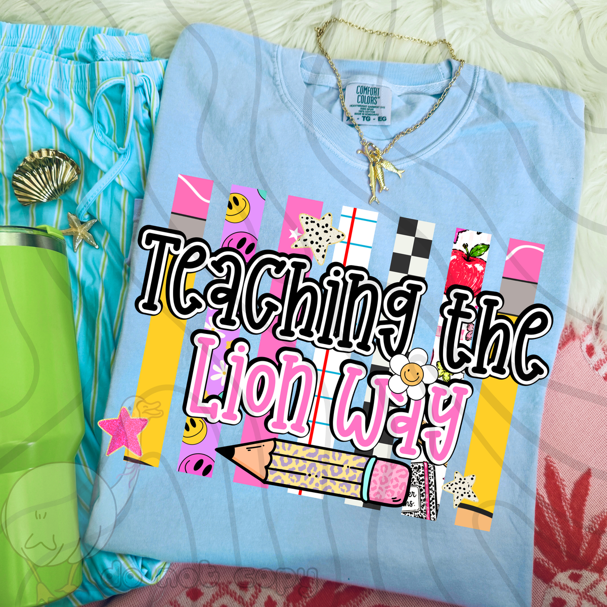 Teaching the lion way school stripes (DKD) DTF Transfer